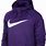 Purple Nike Hoodie