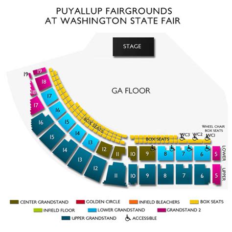 Puyallup Fair Seating Chart