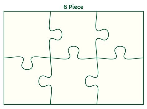 Puzzle Piece Templates