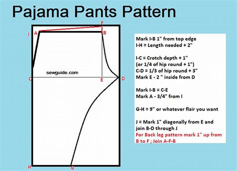 Pyjama Bottom Pattern
