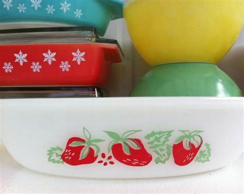 Pyrex Strawberry Pattern
