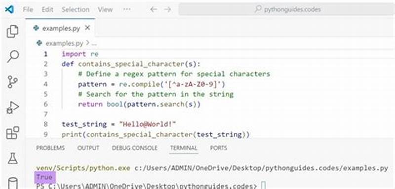Python Check If String Contains Pattern