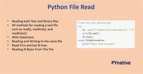 Python Read Write