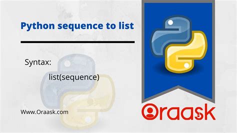 Python Sequence List