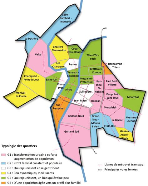Quartier à Lyon