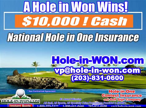 Questions to ask when purchasing hole in one insurance