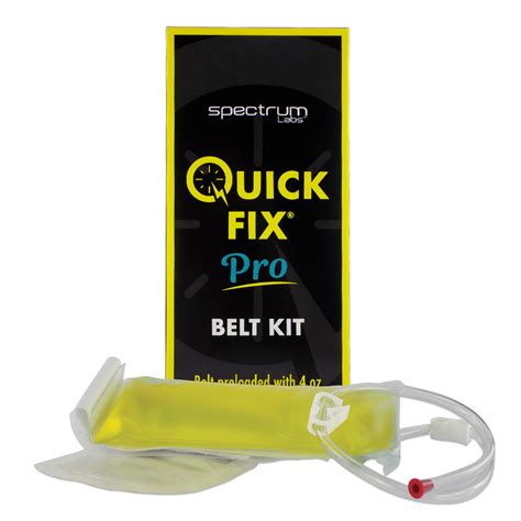 Quick Fix Belt Kit Lubricate