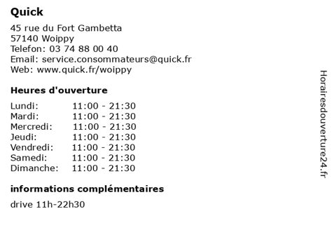 Quick Woippy à Woippy