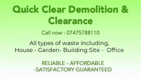 QuickClear Demolition&Clearance