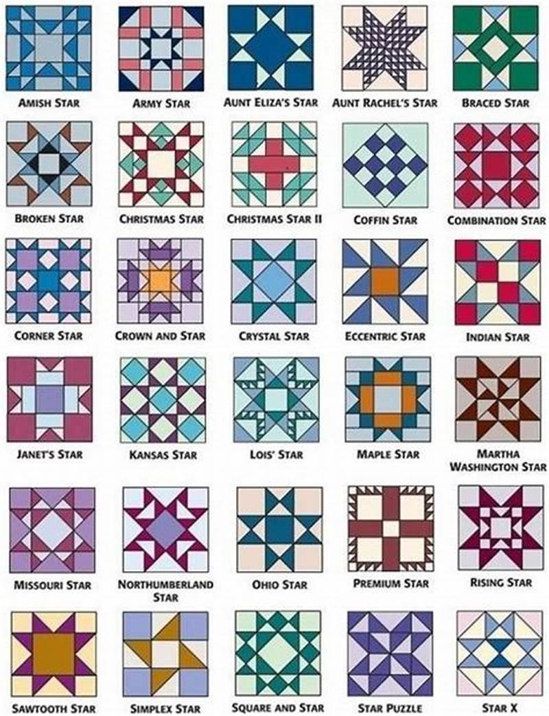 Quilt Pattern Names