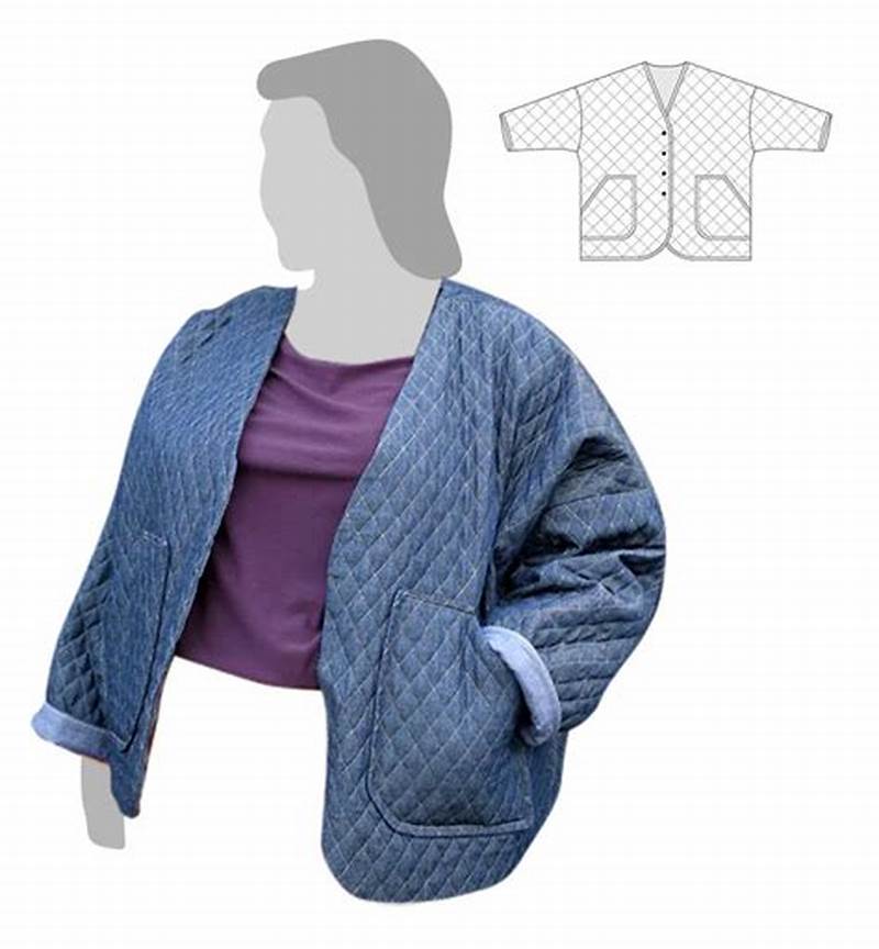 Quilted Pattern Jacket