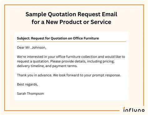 Quotation Email Template