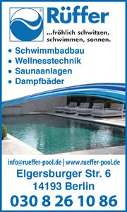 Rüffer Schwimmbad- und Saunaanlagen, Montagen und Vertrieb GmbH