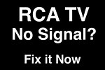 RCA TV No Signal