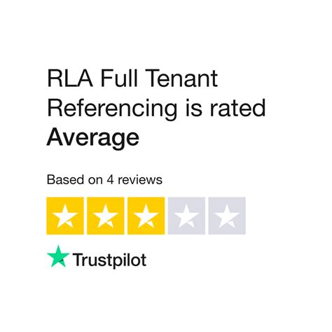 RLA Tenant Referencing