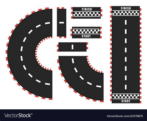 Race Track Printable