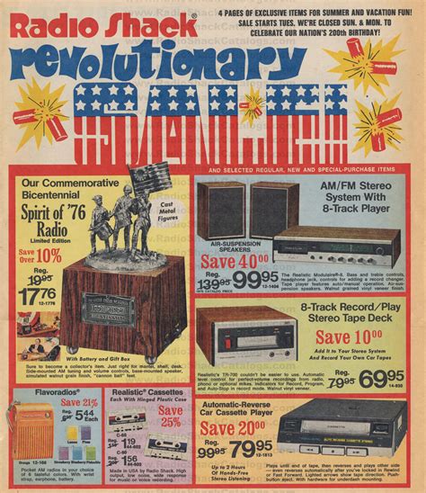 Radio Shack Catalog 1976