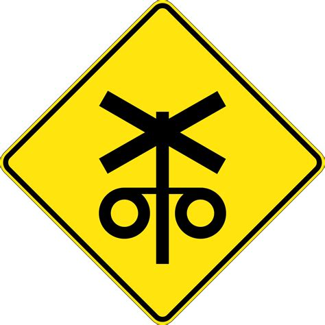 Crossing Warning Sign