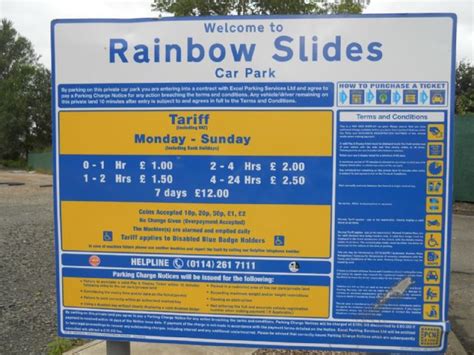 Rainbow Slides Car Park