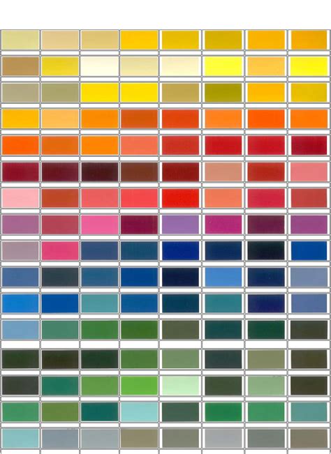 Ral Color Catalogue