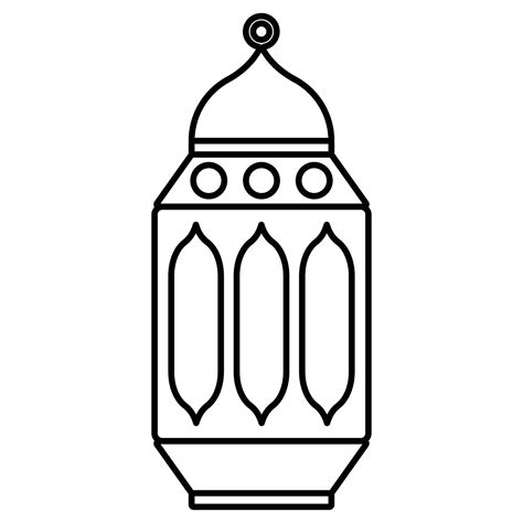 Ramadan Lantern Template