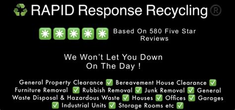 Rapid Response Recycling Scotland - House Clearance Edinburgh