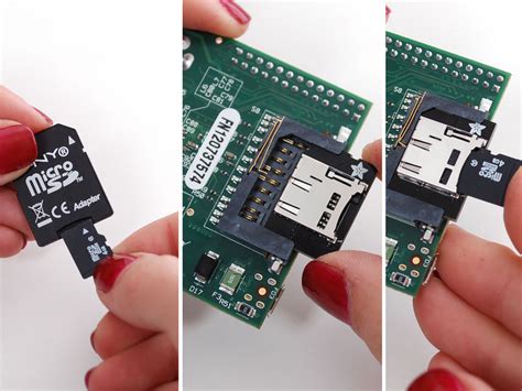Raspberry Pi SD Card DataStick Adapter