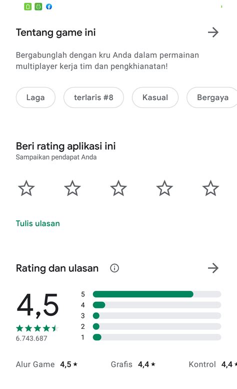 Rating dan Review Aplikasi