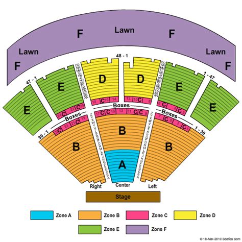 Ravinia Lawn Seating Chart