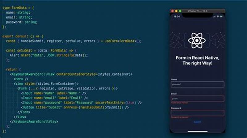 React Native Form Example