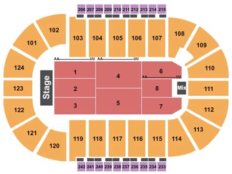 Reading Royals Seating Chart