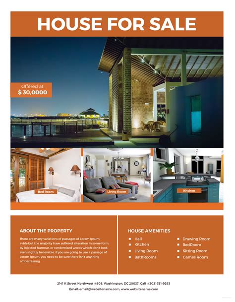 Real Estate Advertisement Template