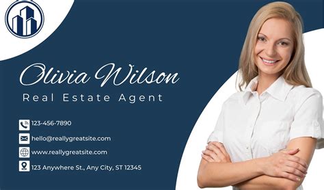 Real Estate Agent Business Card Template