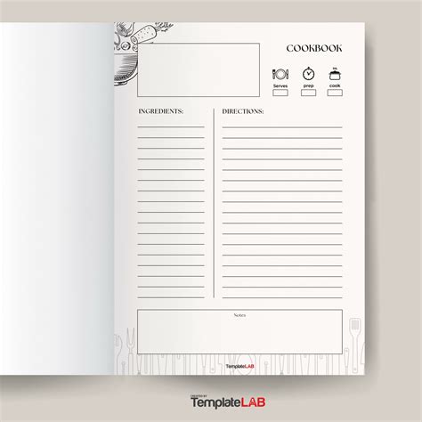 Recipe Cookbook Template