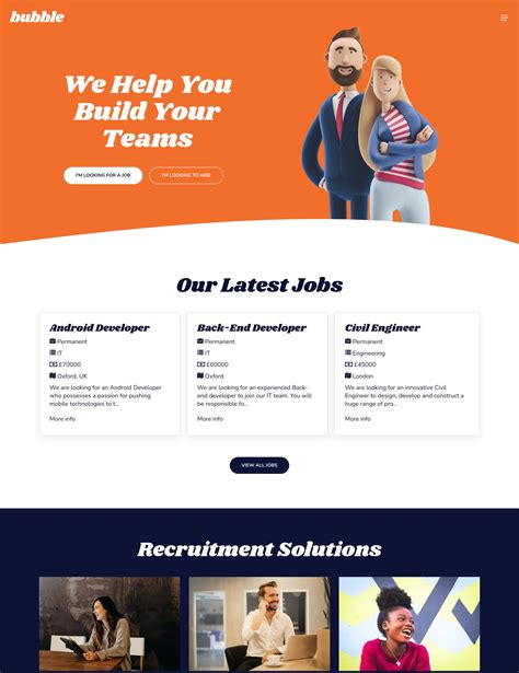 Recruitment Web Template