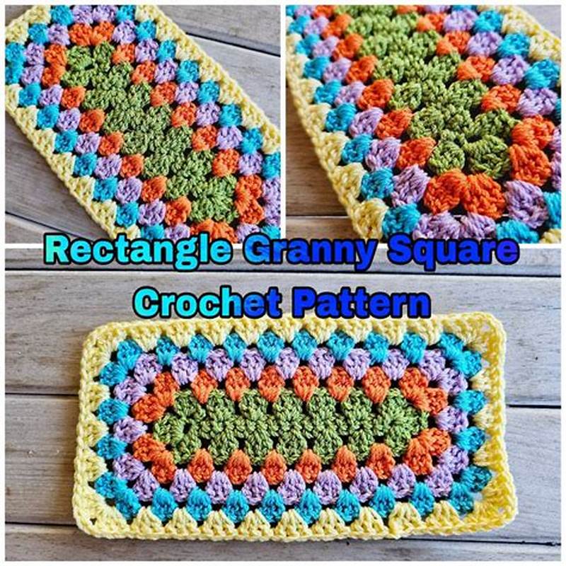 Rectangle Crochet Pattern