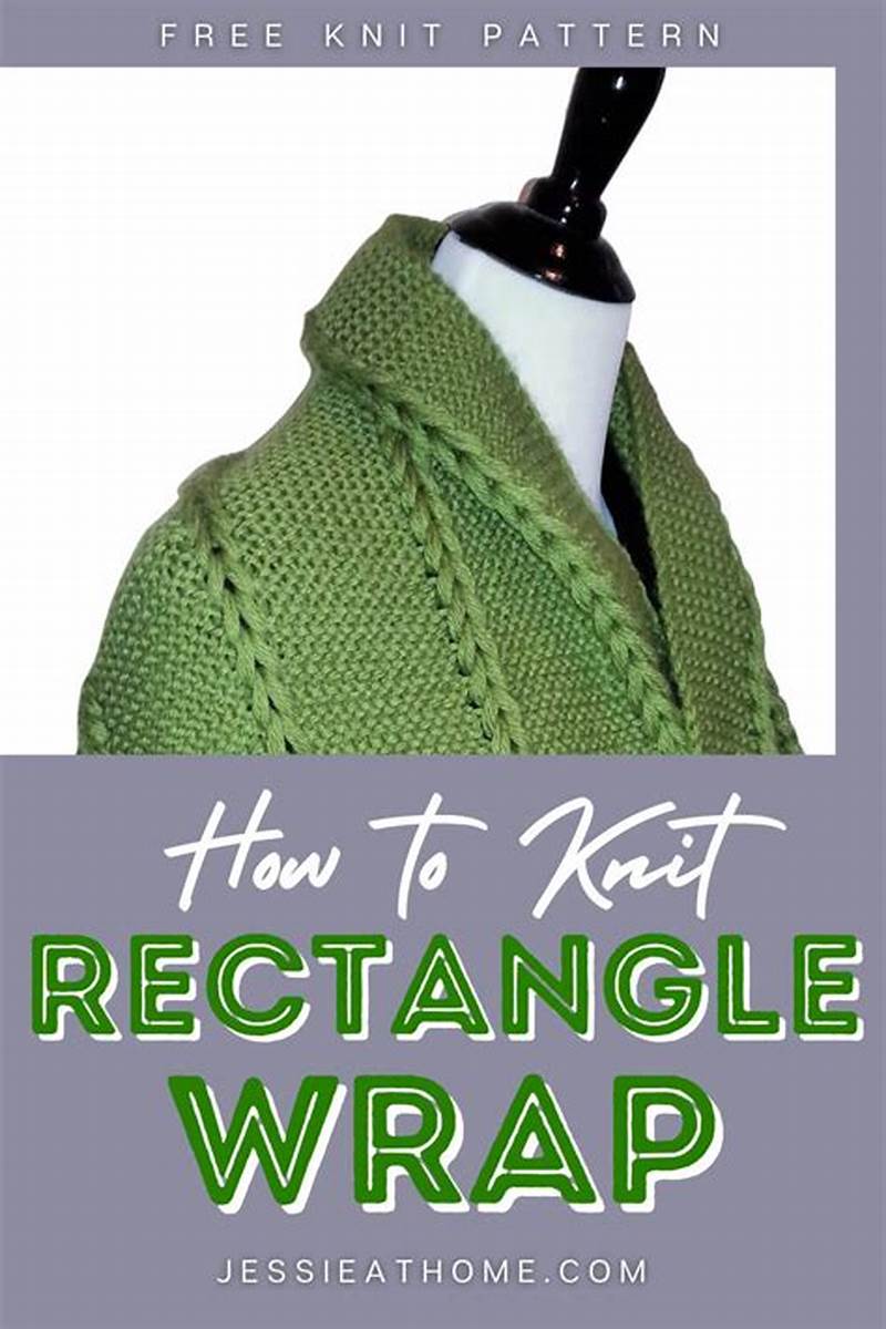 Rectangular Knit Shawl Pattern Easy Free