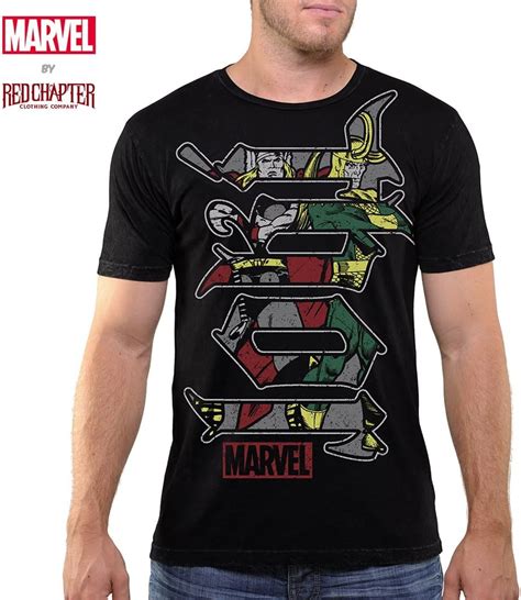 Red Chapter Marvel Shirt