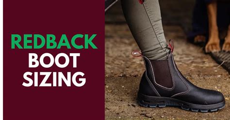 Redback Boots Sizing Chart
