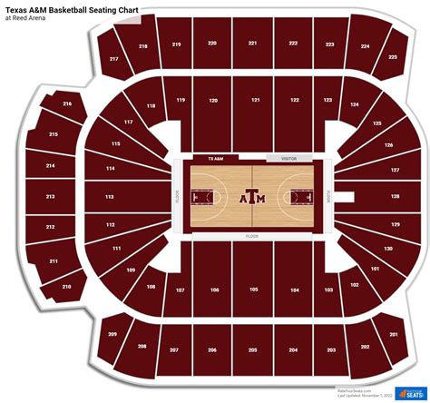 Reed Arena Seating Chart