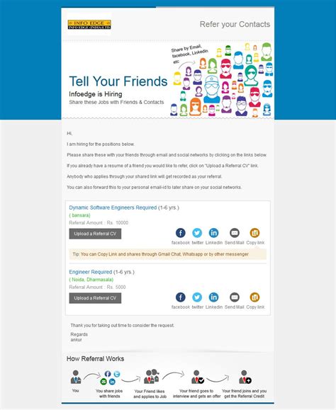 Referral Mailer Template