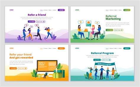 Referral Website Template