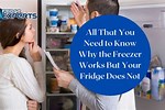 Refrigerator Does Not but Freezer Does