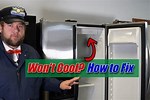 Refrigerator Has Power but Won T Cool Down