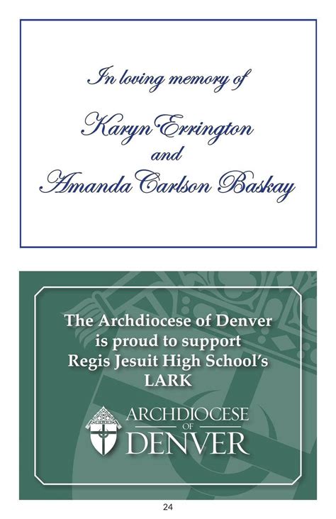 Regis Jesuit Course Catalog