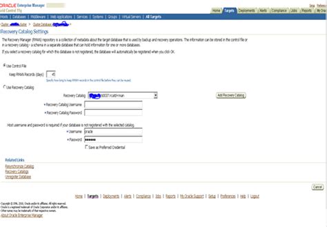 Register Database In Rman Catalog Oracle 11g