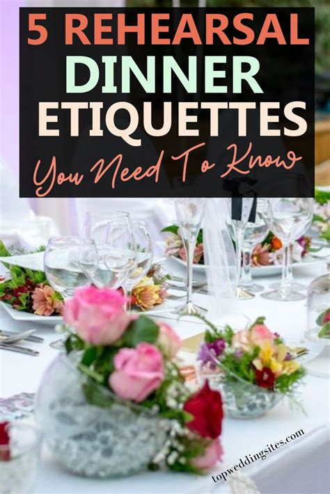 Dinner Etiquette