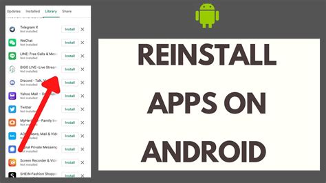 Reinstall App