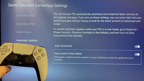 Reinstalling the Game and Updates on PS5