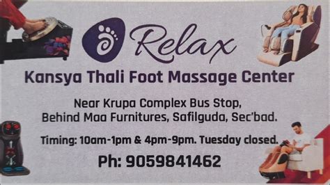Relax Kansya Thali Foot Massage Center